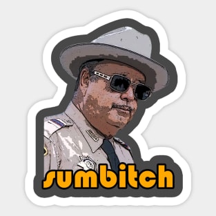 Sheriff Of Smokey Bandit Sticker